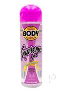 Body Action Supreme Gel Water Based Lubricant 4.8 Oz