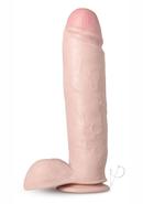 Au Naturel Huge Sensa Feel Dildo With Suction Cup 10in -...